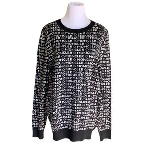 🆕 “MONCLER” Style Men’s logo Print Logo Sweater 🆕